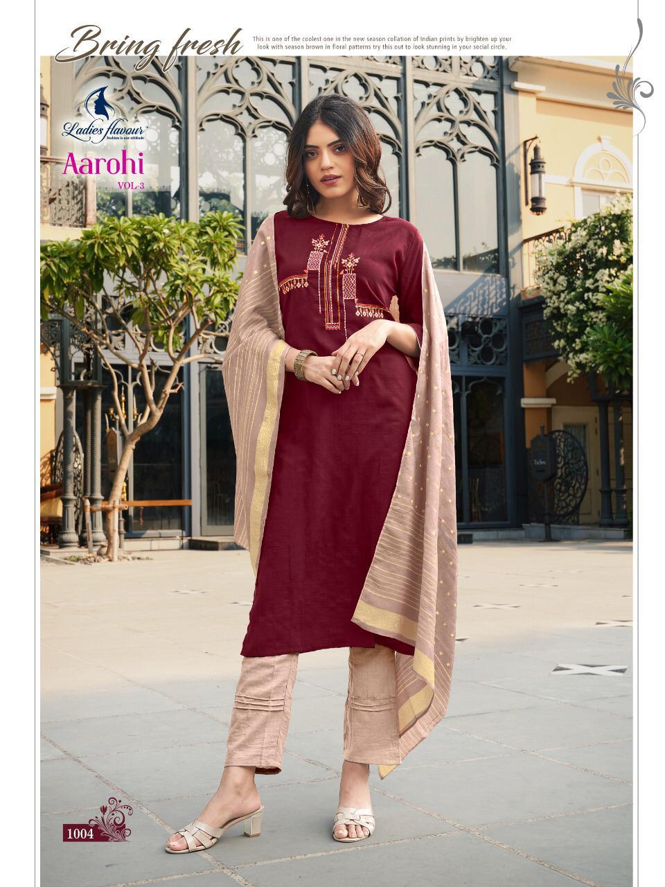 Ladies Flavour Presents  Aarohi Vol 3 Ready Made  Collection