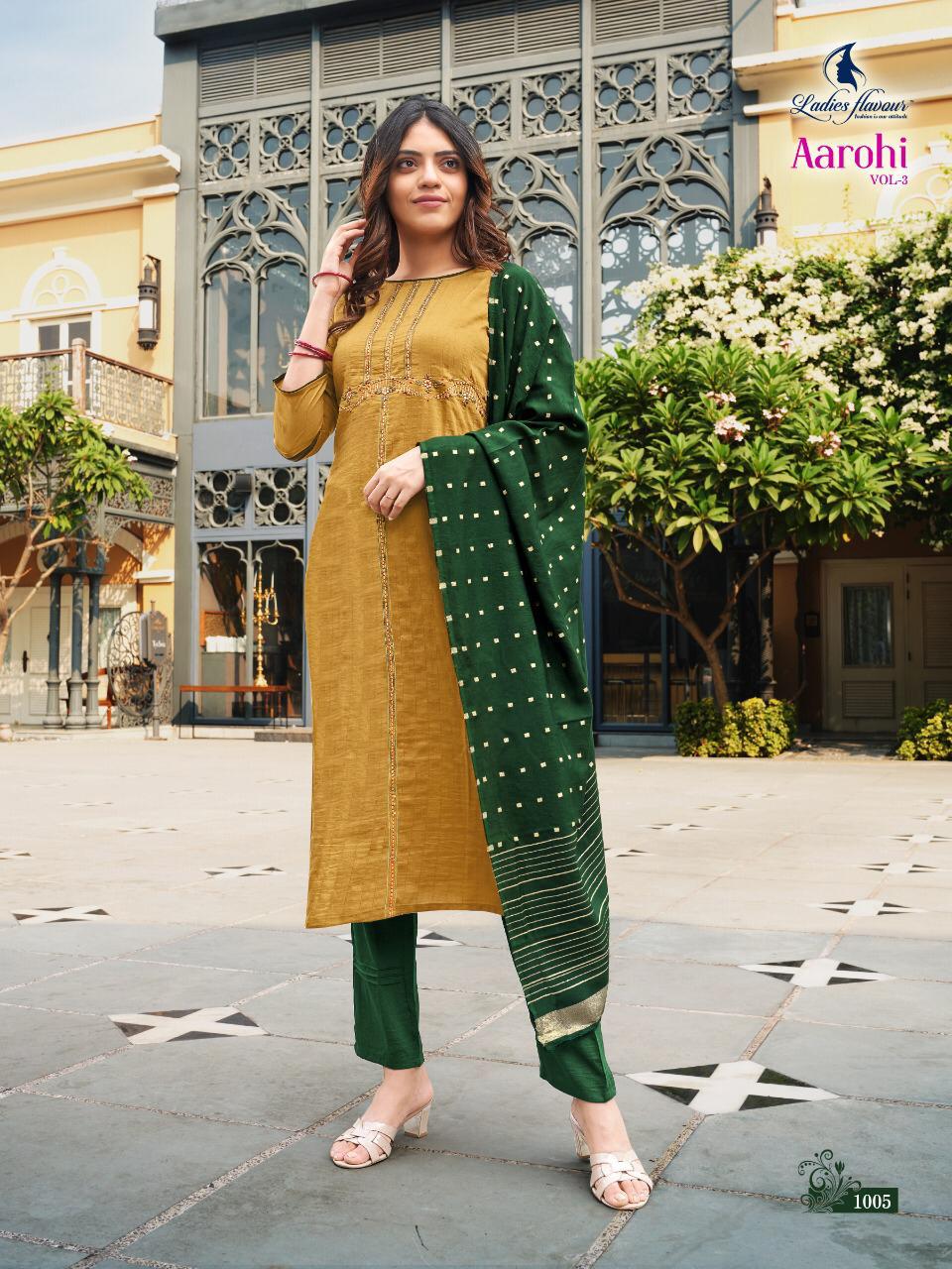 Ladies Flavour Presents  Aarohi Vol 3 Ready Made  Collection