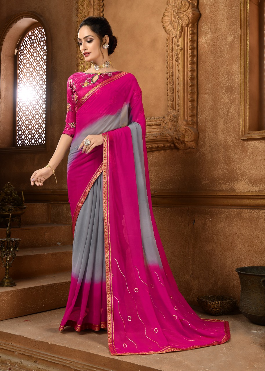 Fc Presents Lavnyaa Casual Wear Sarees  Collection