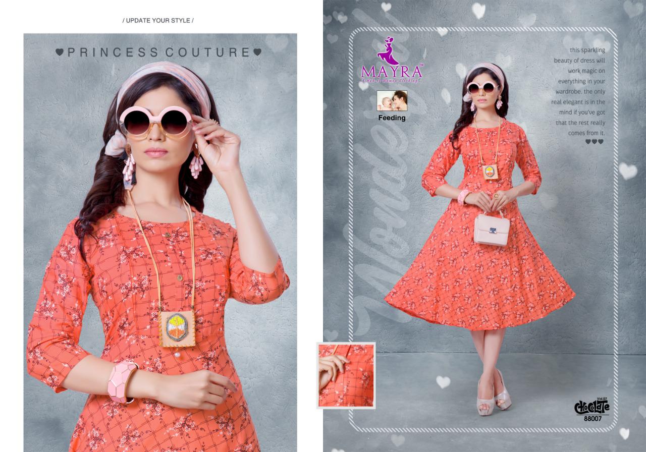 Mayra Presents  Chocolate Vol 7 Designer Kurti Collection