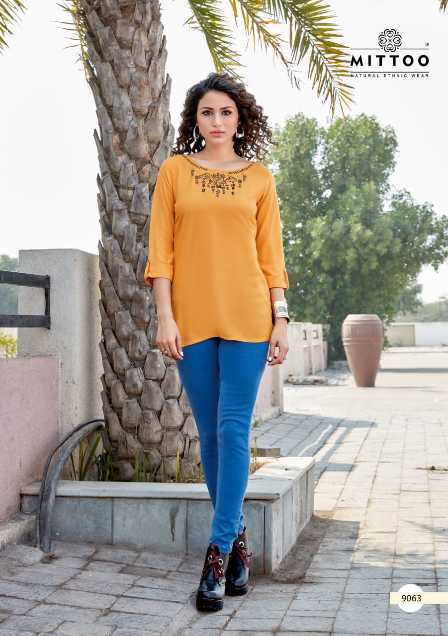 Mittoo  Presents Poorva Vol  9 Western Ladies Top Collection