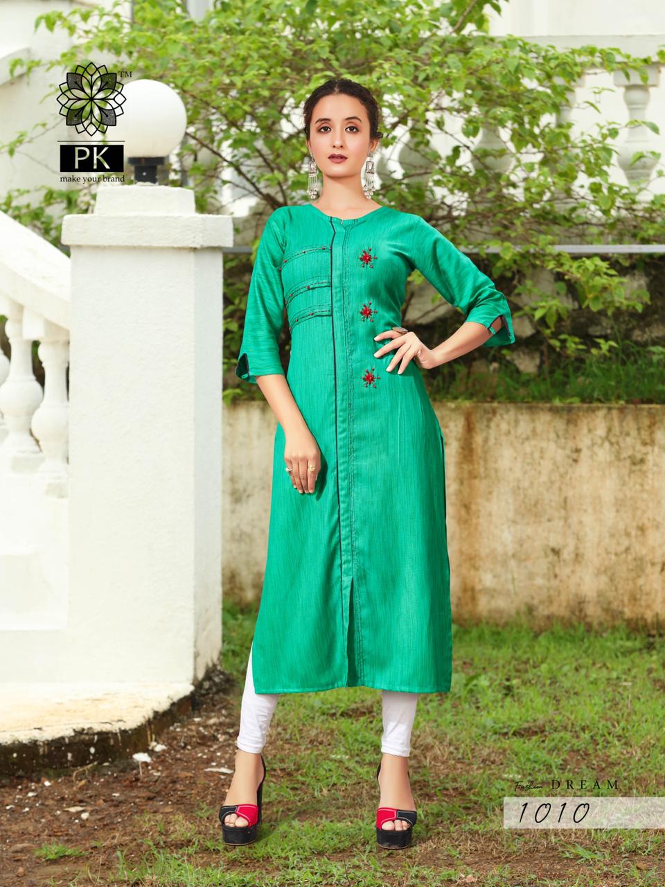 Pk Presents Fashion Dream Vol 1  Casual Wear Stylish Kurti