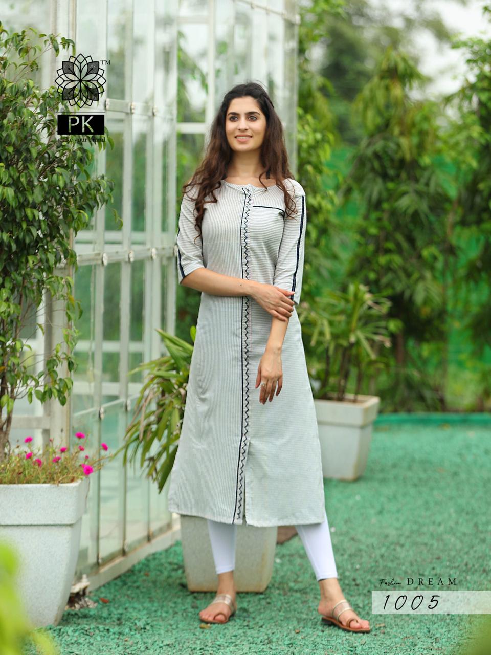 Pk Presents Fashion Dream Vol 1  Casual Wear Stylish Kurti