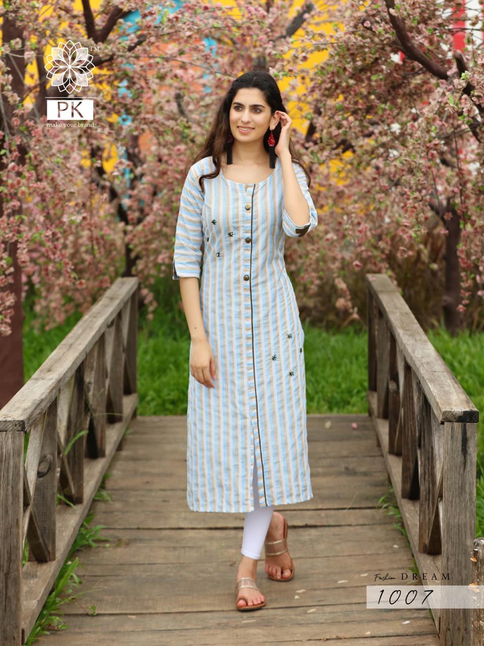 Pk Presents Fashion Dream Vol 1  Casual Wear Stylish Kurti