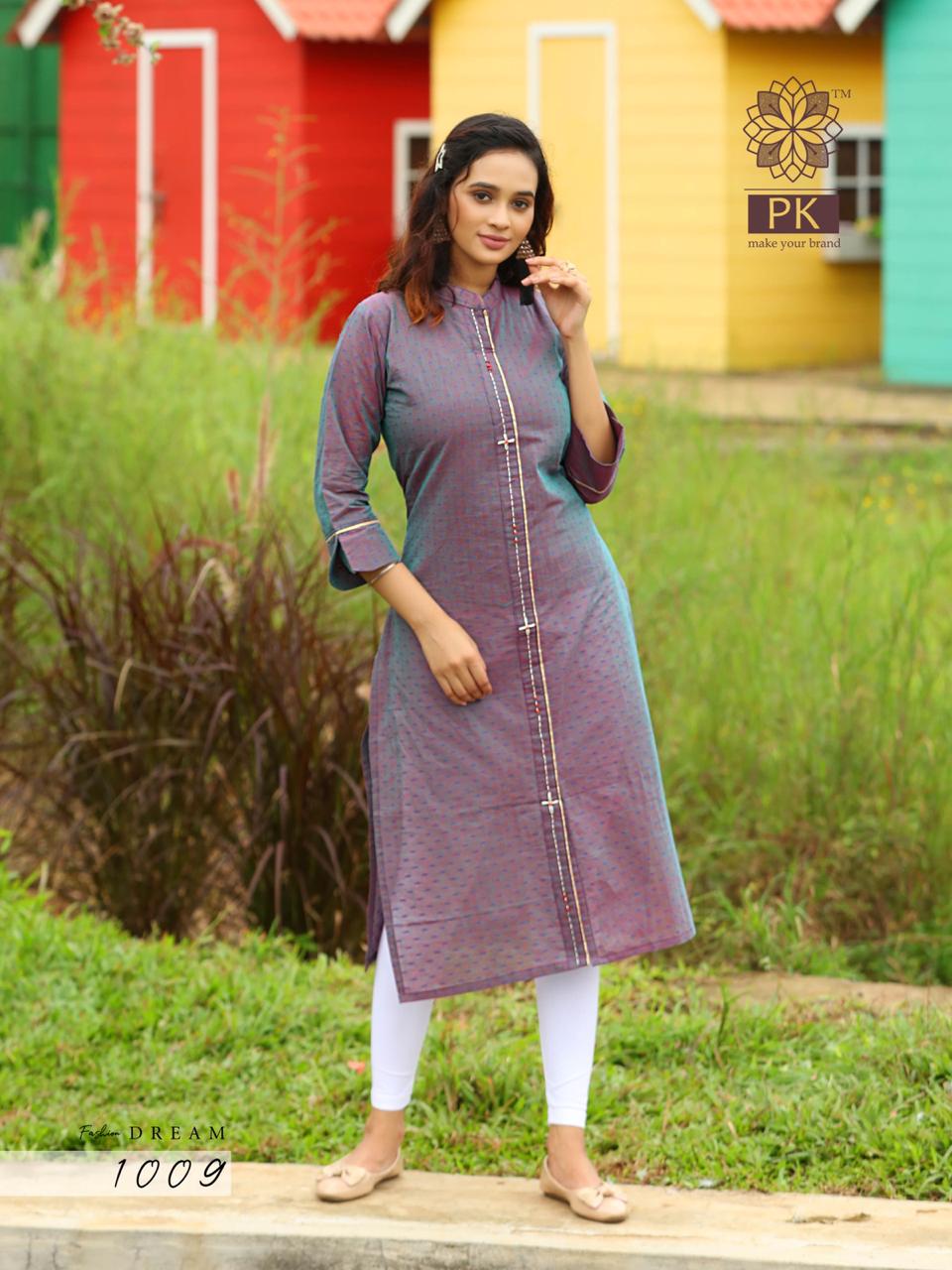 Pk Presents Fashion Dream Vol 1  Casual Wear Stylish Kurti
