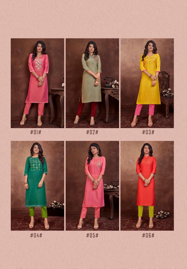 Lilly Presents Raji Vol 1 Ethnic Wear Kurti Collection