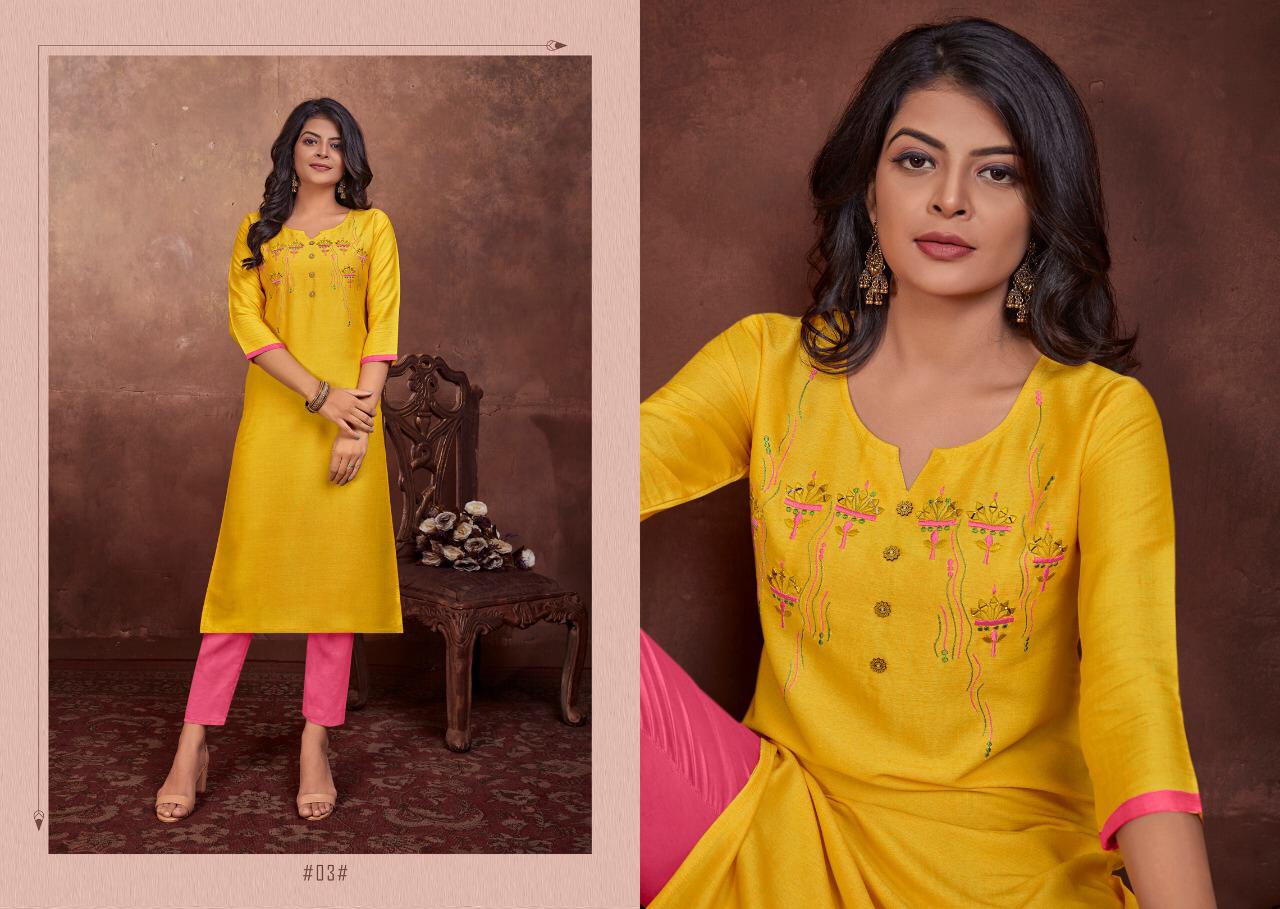 Lilly Presents Raji Vol 1 Ethnic Wear Kurti Collection