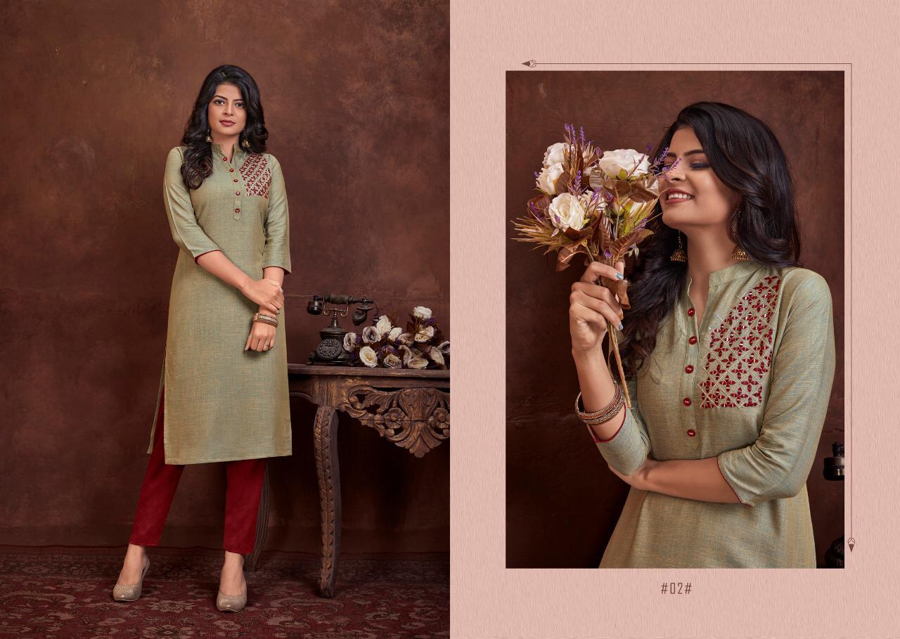 Lilly Presents Raji Vol 1 Ethnic Wear Kurti Collection