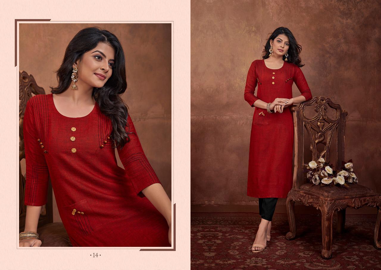 Lilly Presents Raji Vol 2 Casual Wear Kurti Collection