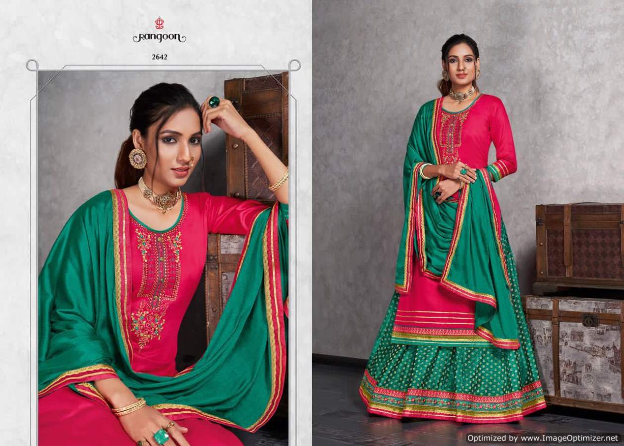 Rangoon Presents  Apsara  Festive Wear Designer Ready Made Collection