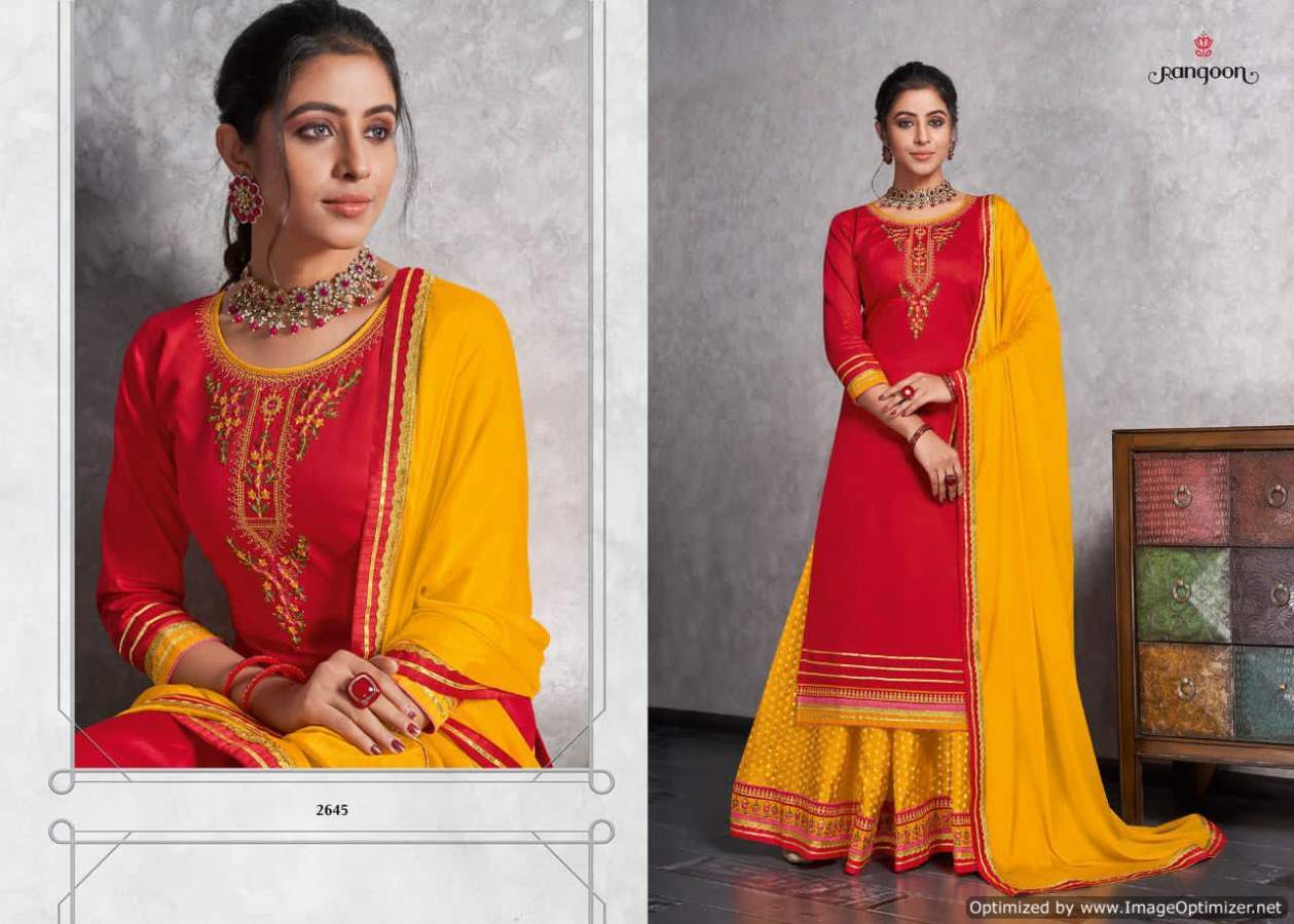 Rangoon Presents  Apsara  Festive Wear Designer Ready Made Collection