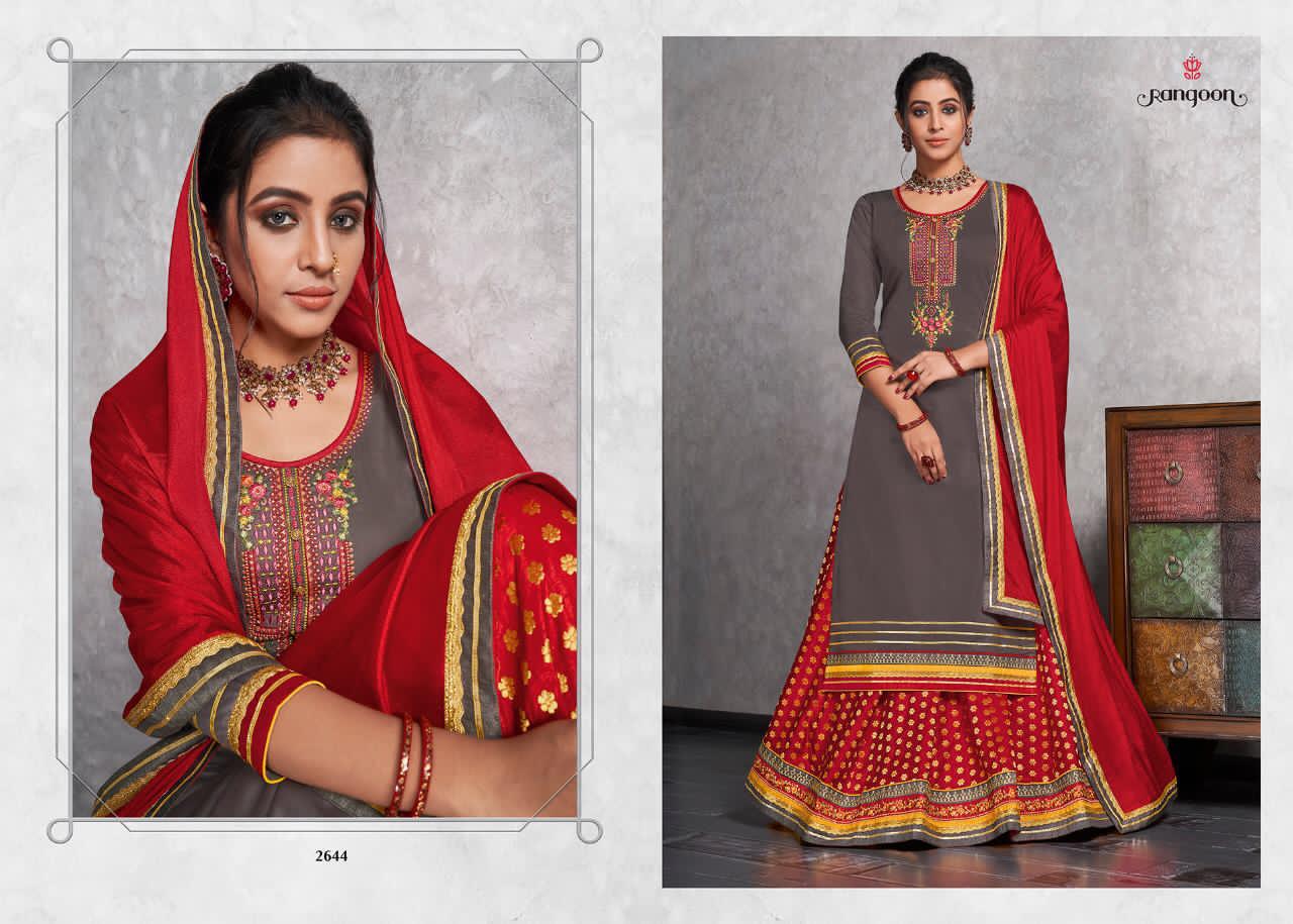 Rangoon Presents  Apsara  Festive Wear Designer Ready Made Collection