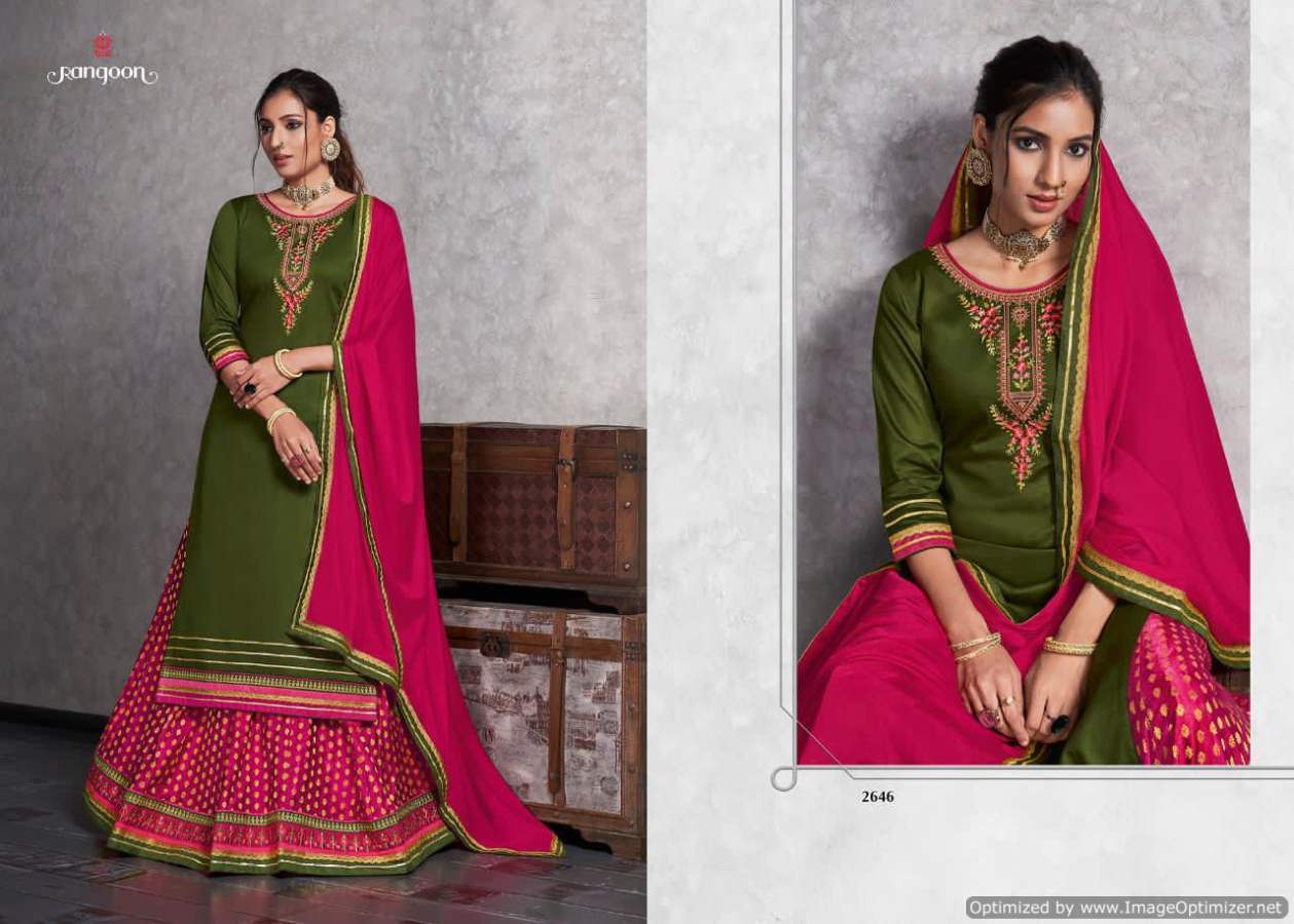 Rangoon Presents  Apsara  Festive Wear Designer Ready Made Collection