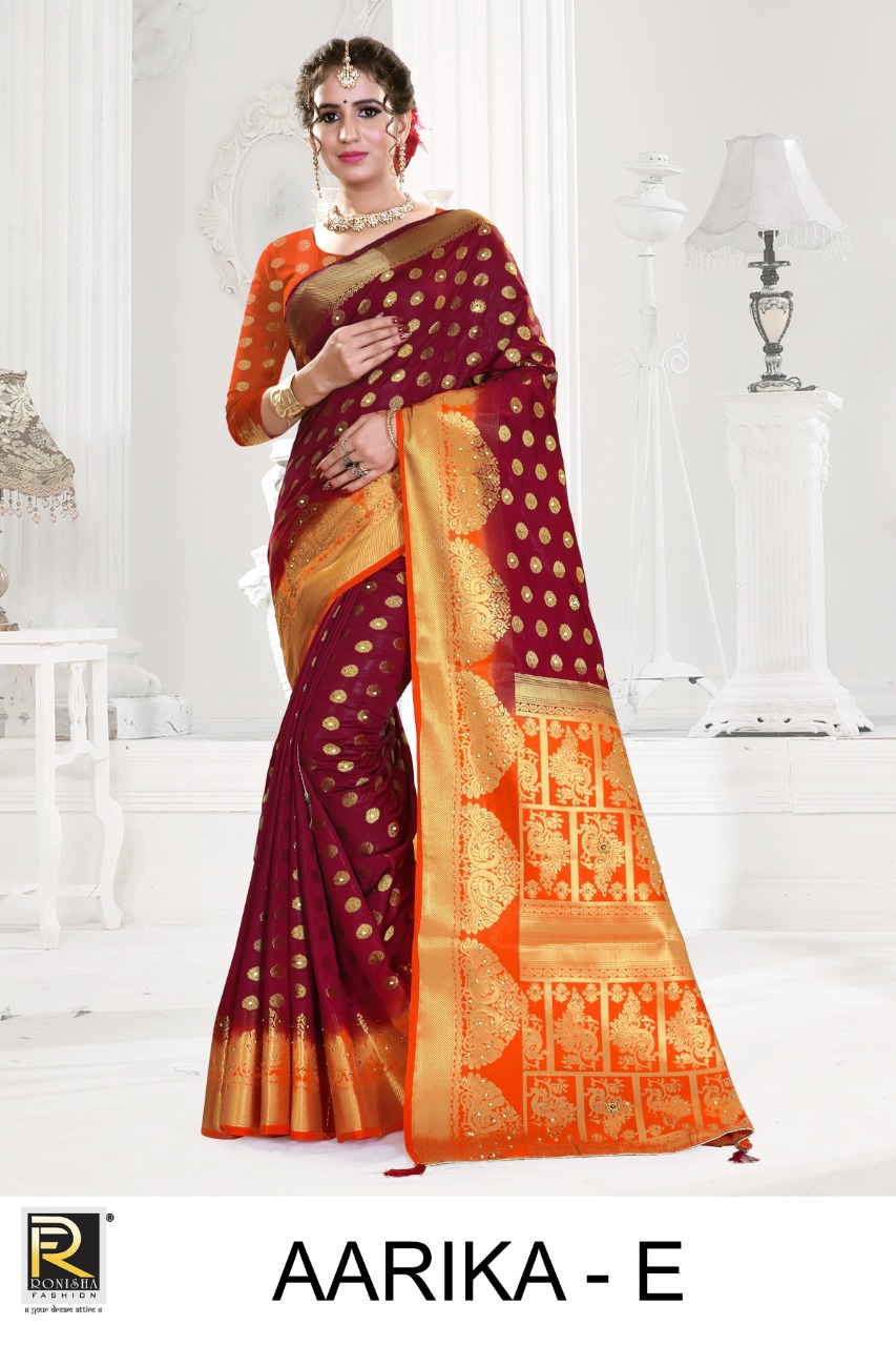 Ranjana  Presents Aarika Festive Wear Saree Collection