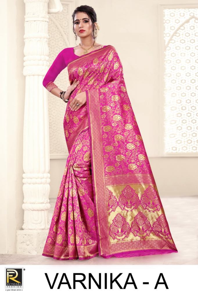 Ranjna Presents Varnika Festive Wear Sarees Collection