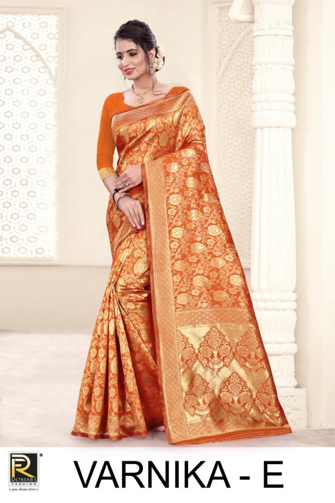 Ranjna Presents Varnika Festive Wear Sarees Collection