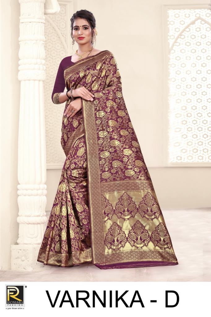 Ranjna Presents Varnika Festive Wear Sarees Collection