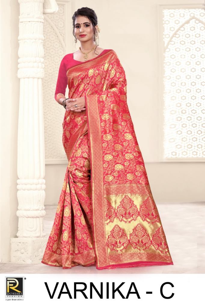 Ranjna Presents Varnika Festive Wear Sarees Collection