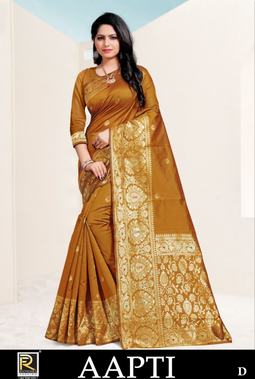 Ranjna  Presents  Aapti Designer Sarees Collection