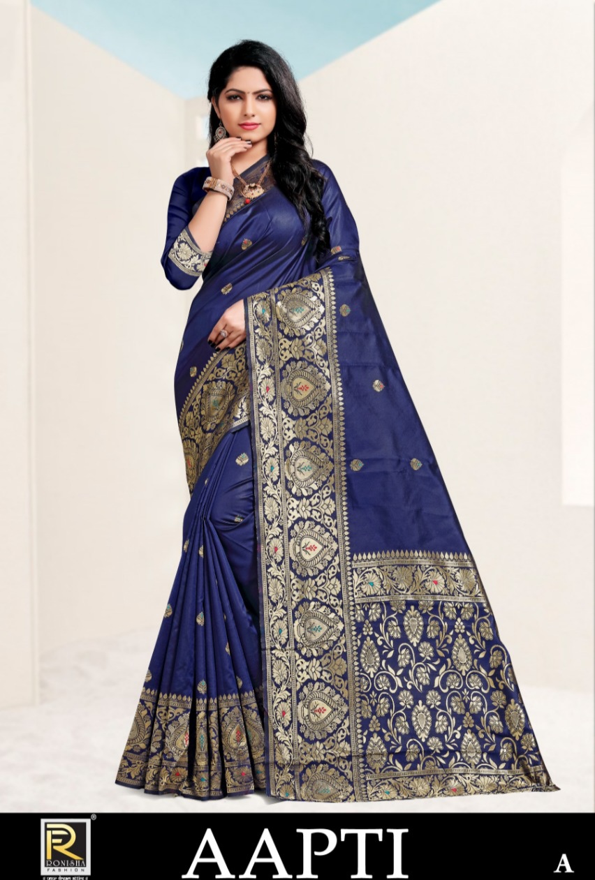 Ranjna  Presents  Aapti Designer Sarees Collection