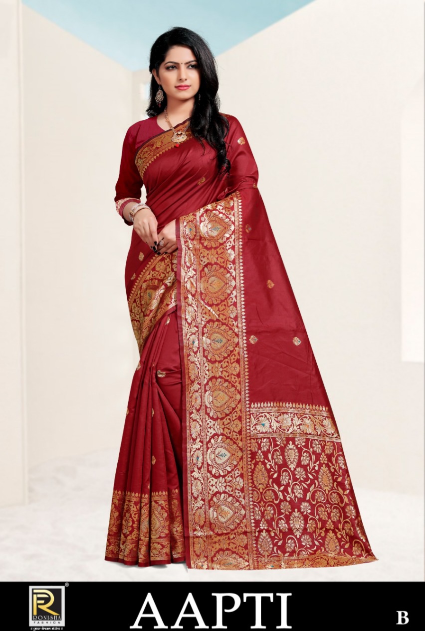 Ranjna  Presents  Aapti Designer Sarees Collection