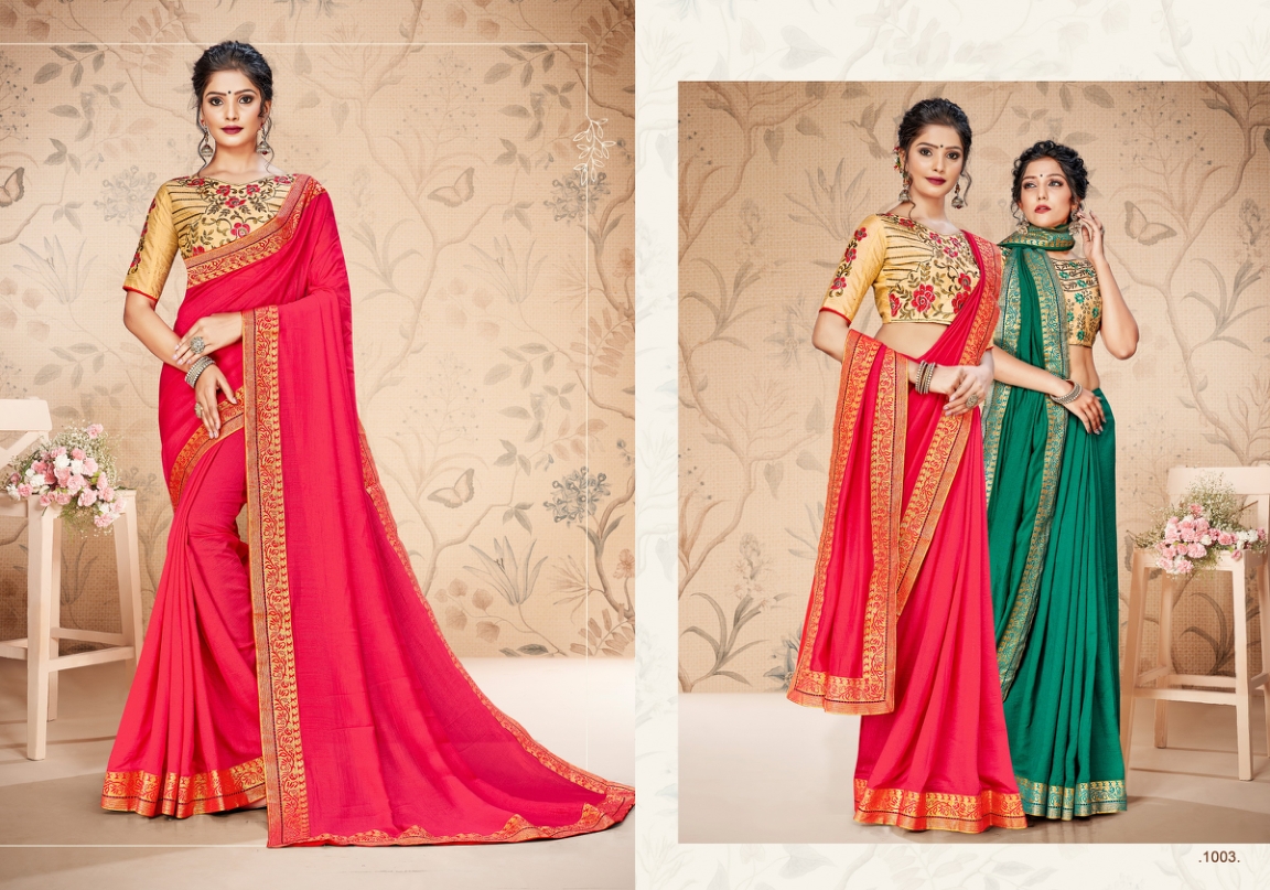 Ranjna  Presents Anaisha Festive Wear  Sarees Collection