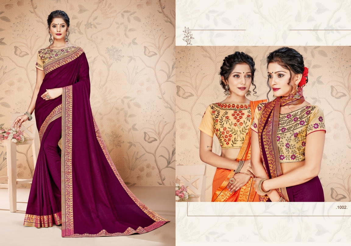 Ranjna  Presents Anaisha Festive Wear  Sarees Collection