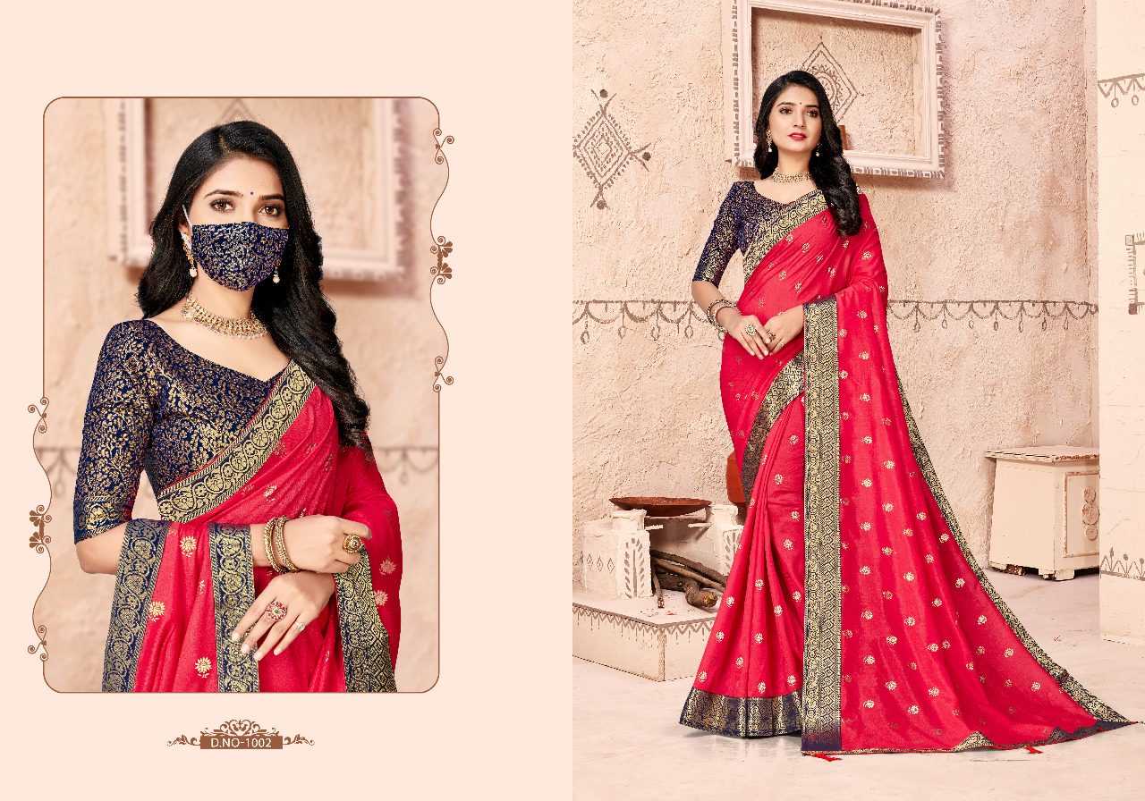 Ranjna Presents  Jagnoori  Printed  Sarees Collection