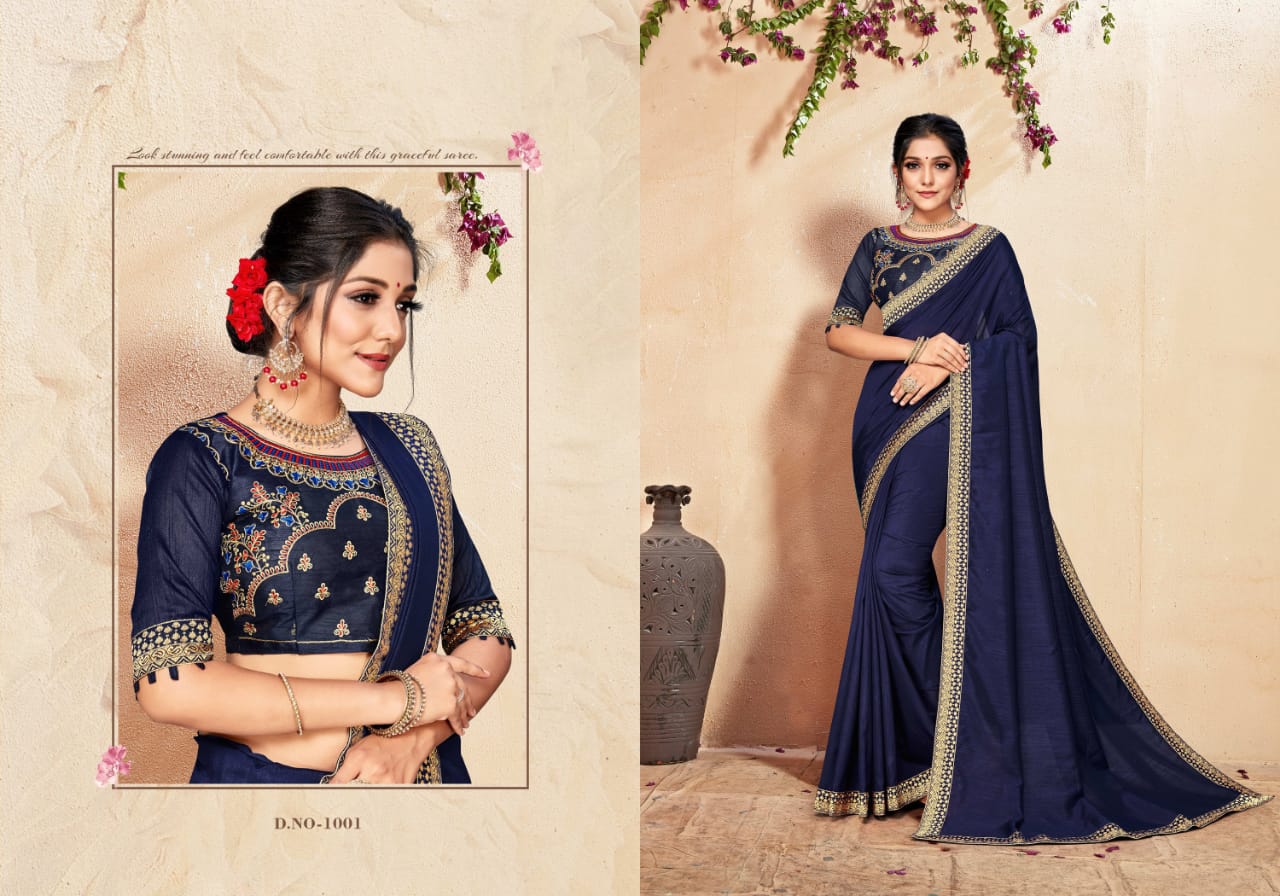 Ranjna Presents Jal Dhara Designer Saree Collection