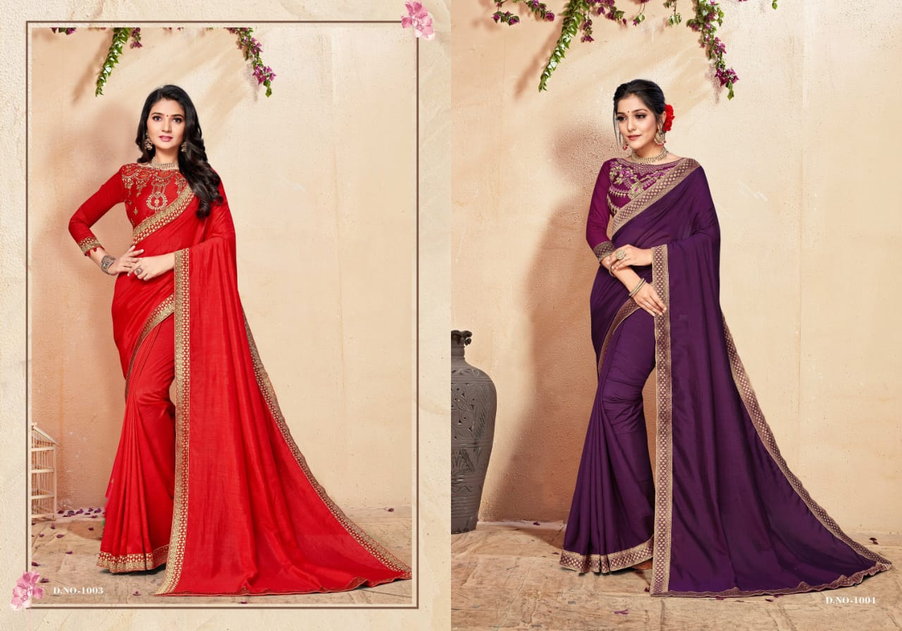 Ranjna Presents Jal Dhara Designer Saree Collection