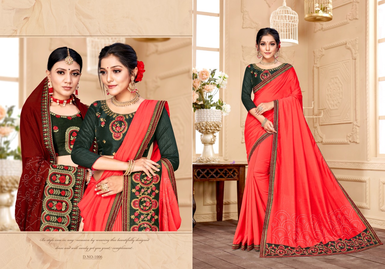 Ranjna Presents Raisin Festive Sarees Collection