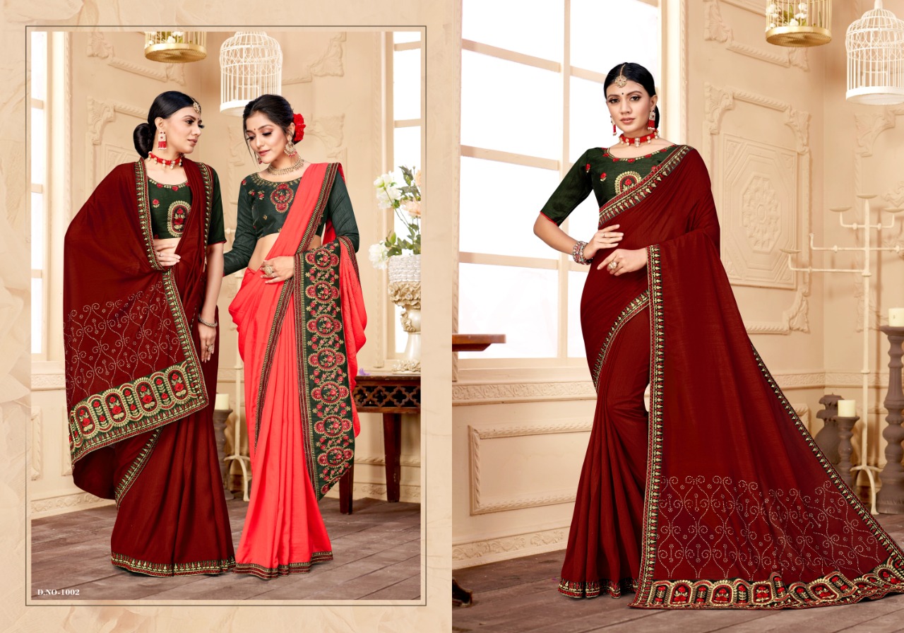 Ranjna Presents Raisin Festive Sarees Collection