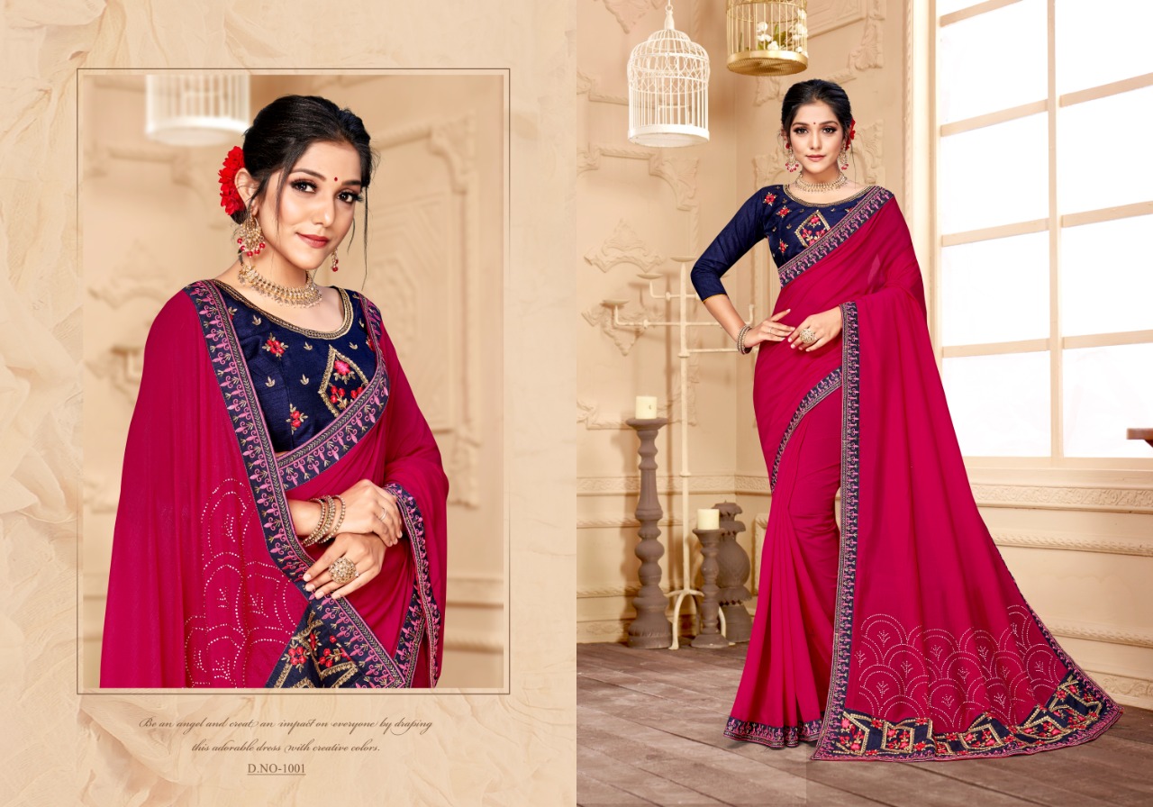 Ranjna Presents Raisin Festive Sarees Collection