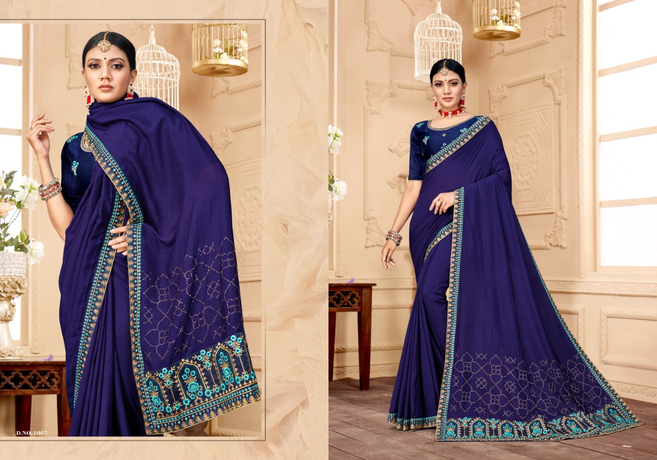 Ranjna Presents Raisin Festive Sarees Collection