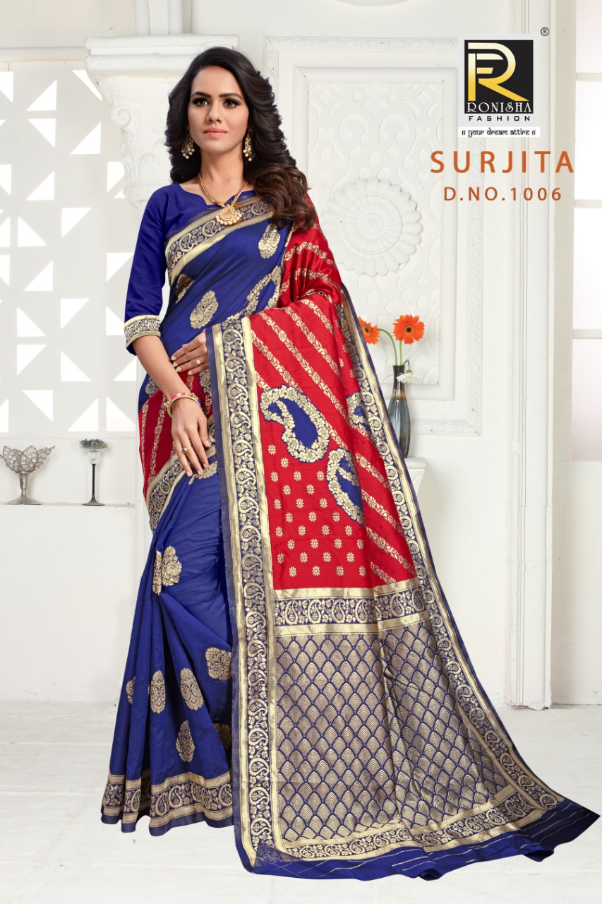 Ranjna Presents  Surjita  Sarees Collection