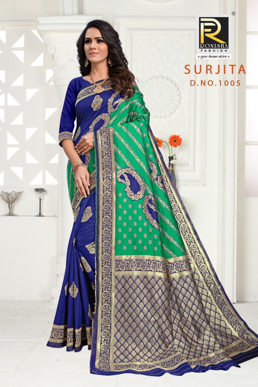 Ranjna Presents  Surjita  Sarees Collection