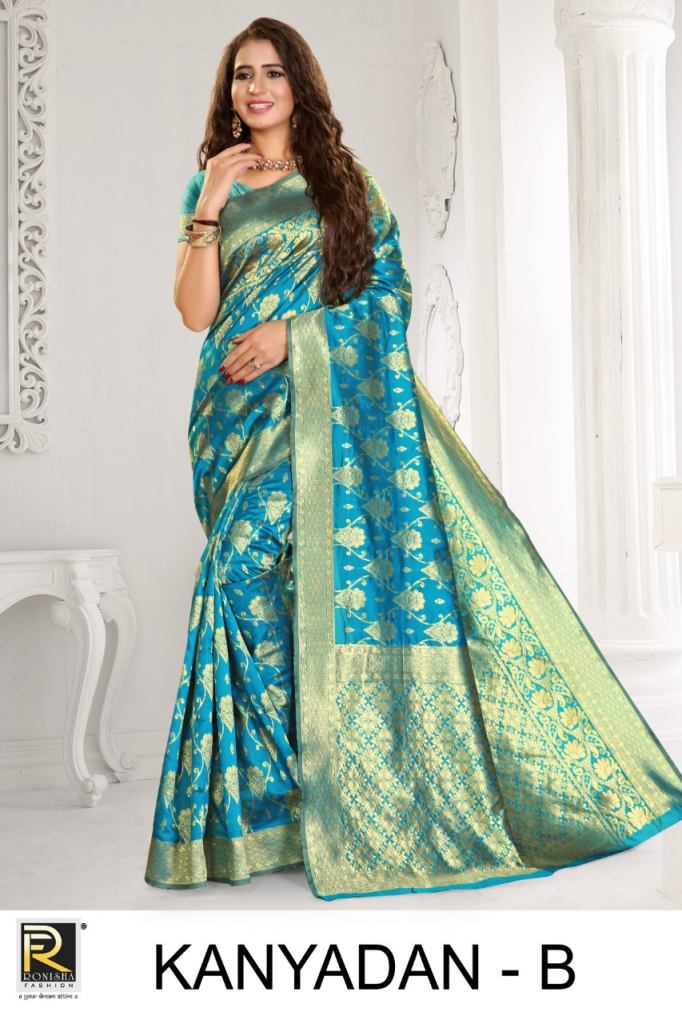 Ranjna Presents Kanyadan Festive Wear Sarees Collection