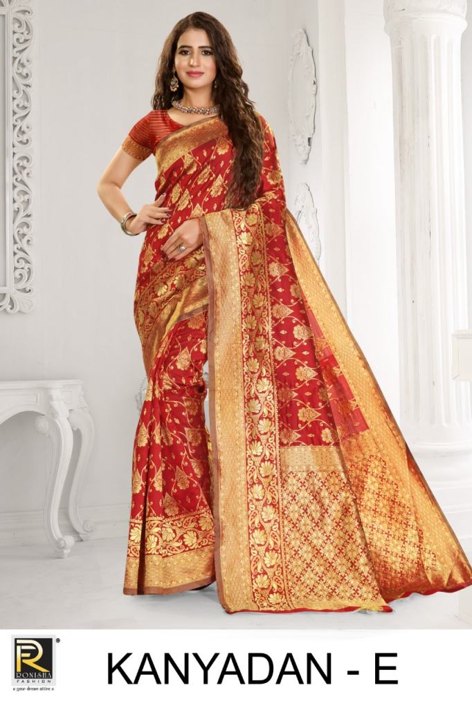 Ranjna Presents Kanyadan Festive Wear Sarees Collection