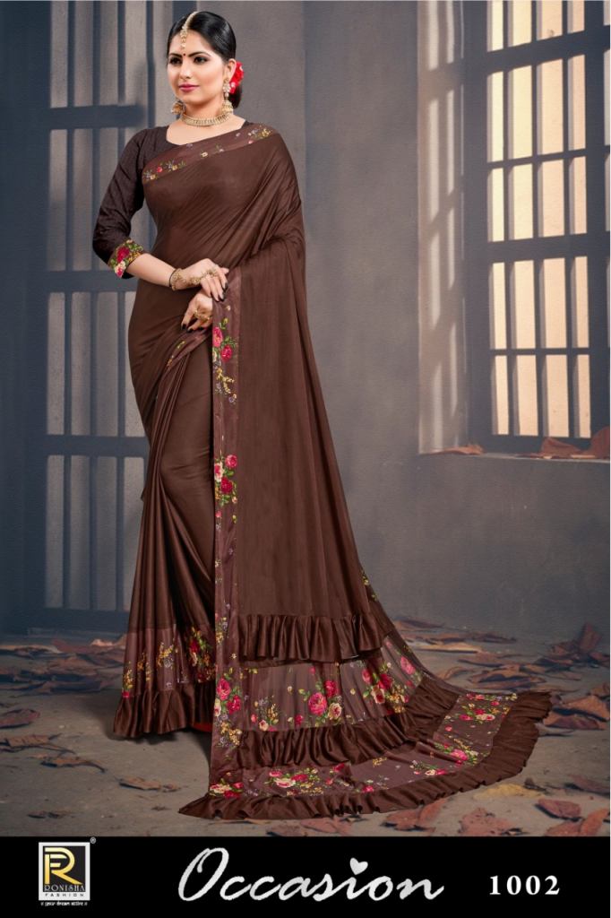 Ranjna Presents Occasion Party Wear Sarees Collection