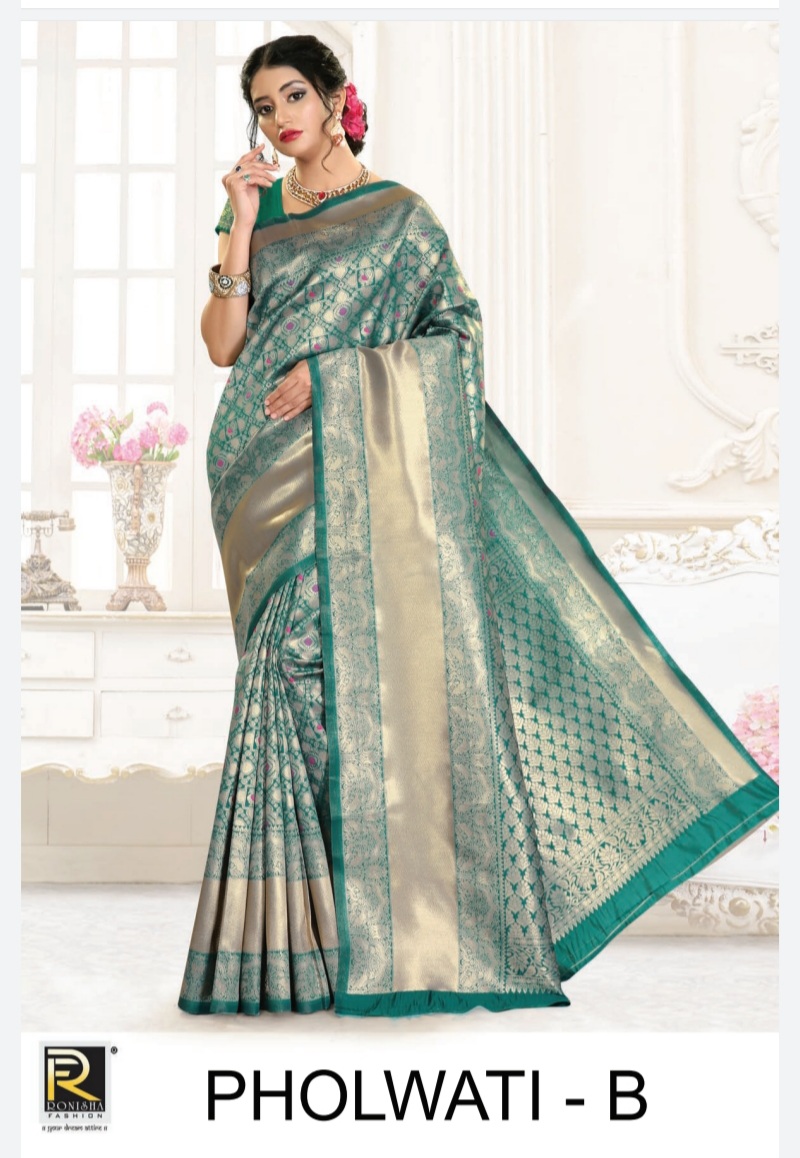 Ranjna Presents Pholwati Silk Sarees Collection