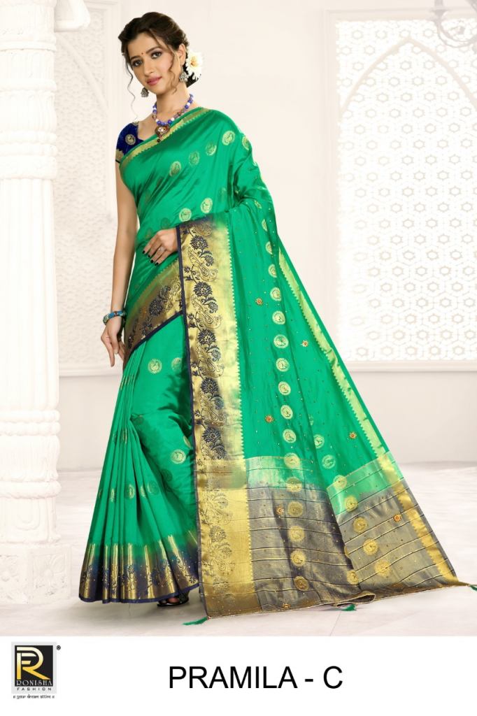 Ranjna Presents Pramila Designer Sarees Collection