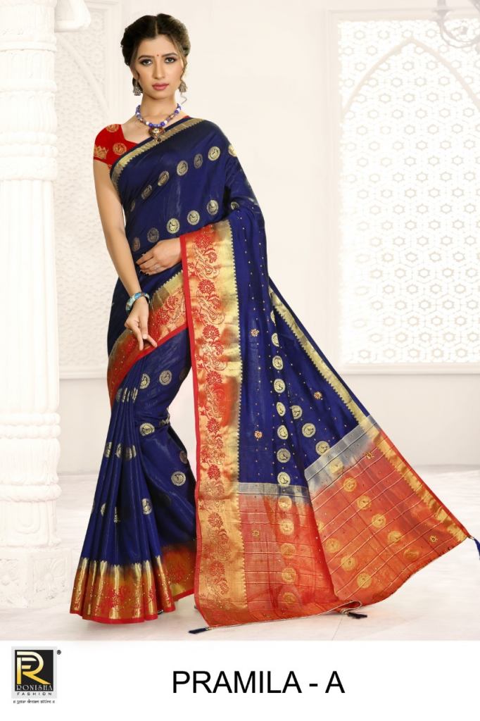 Ranjna Presents Pramila Designer Sarees Collection