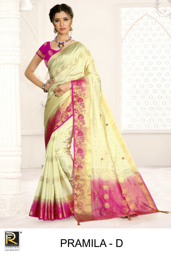 Ranjna Presents Pramila Designer Sarees Collection