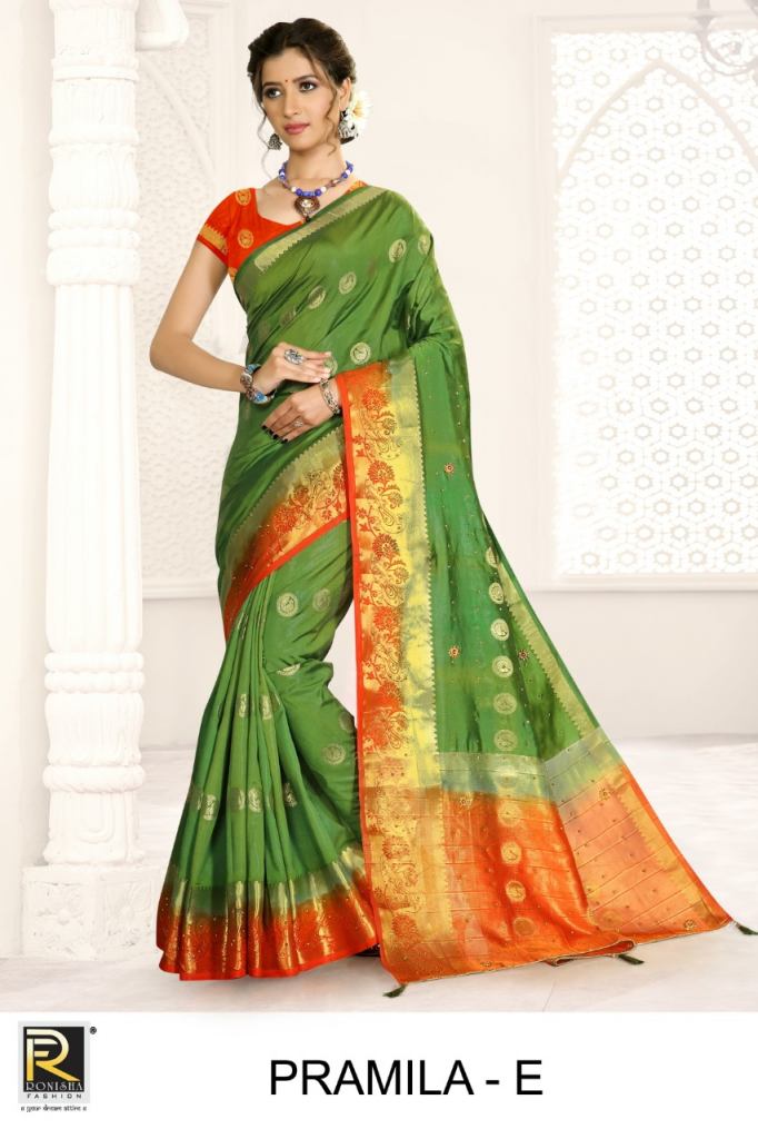Ranjna Presents Pramila Designer Sarees Collection