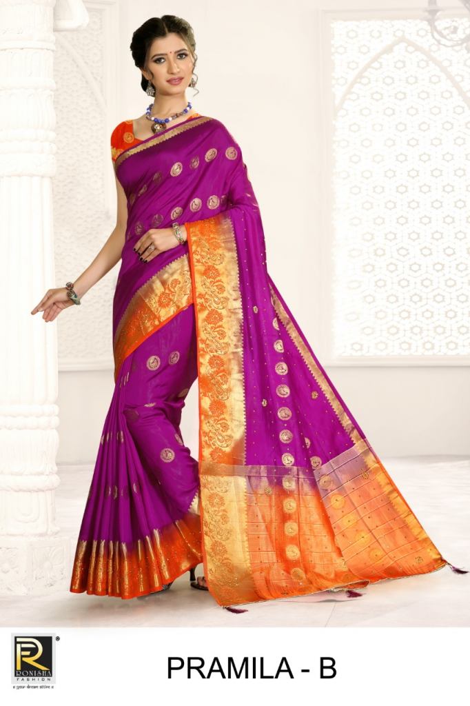 Ranjna Presents Pramila Designer Sarees Collection