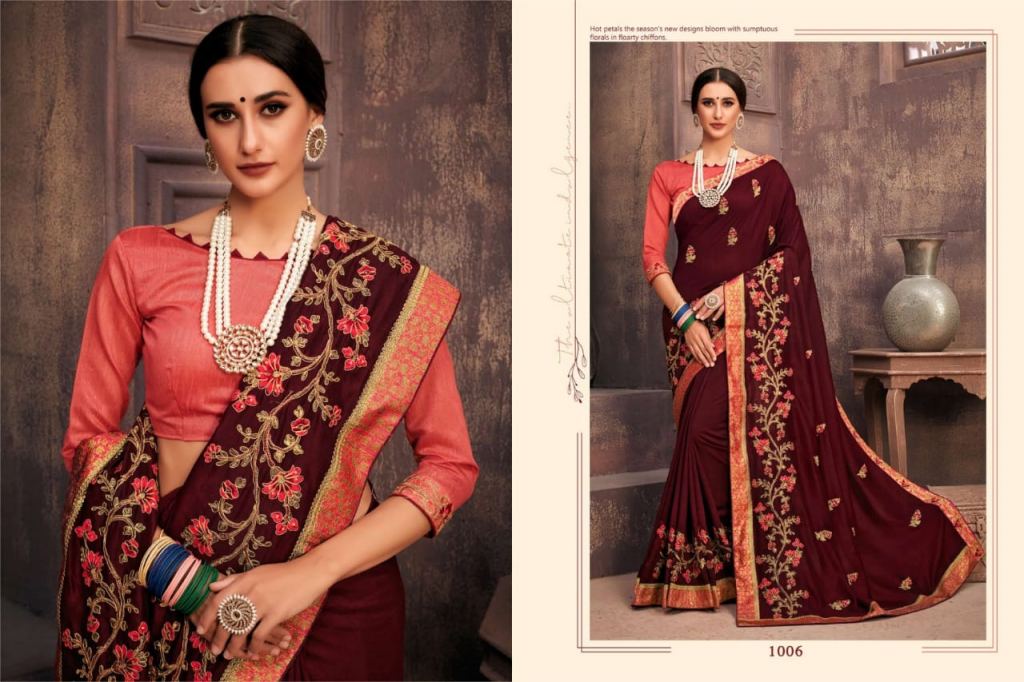 Ranjna Presents Stylish Party Wear Sarees Collection