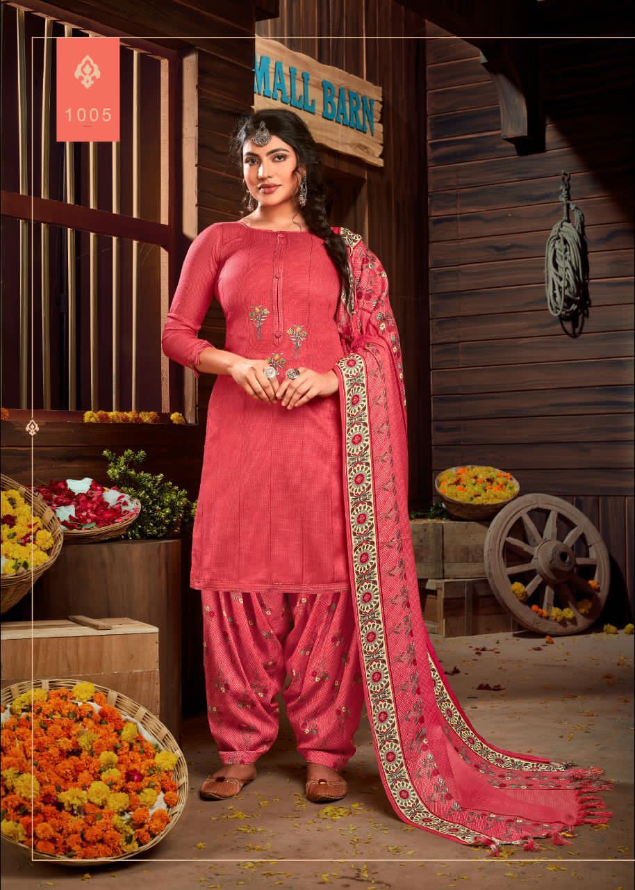 Roli Moli Presents  Abeera Designer Dress Material