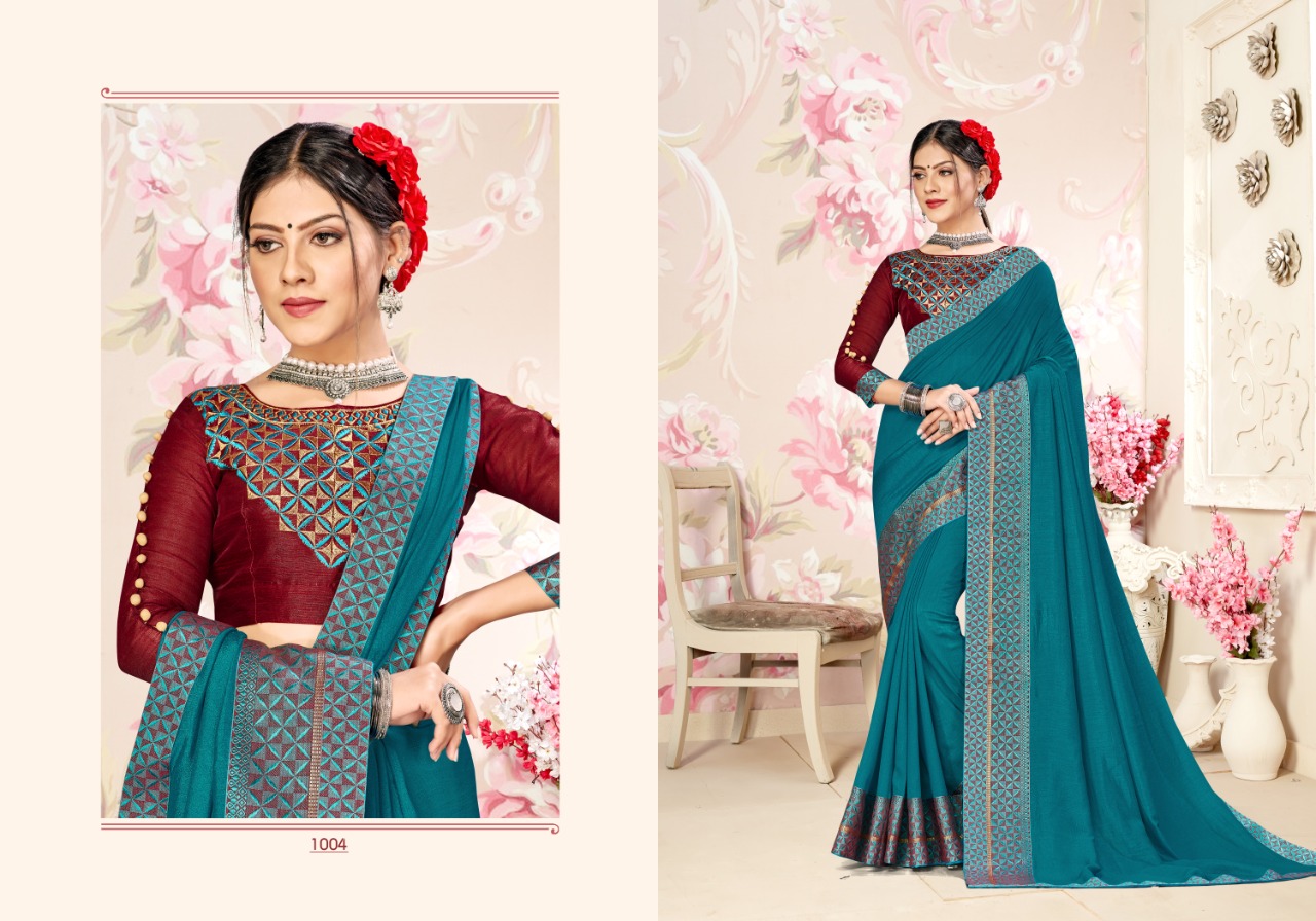 Ranjan Presents  Goldie Festive Wear Sarees Collection
