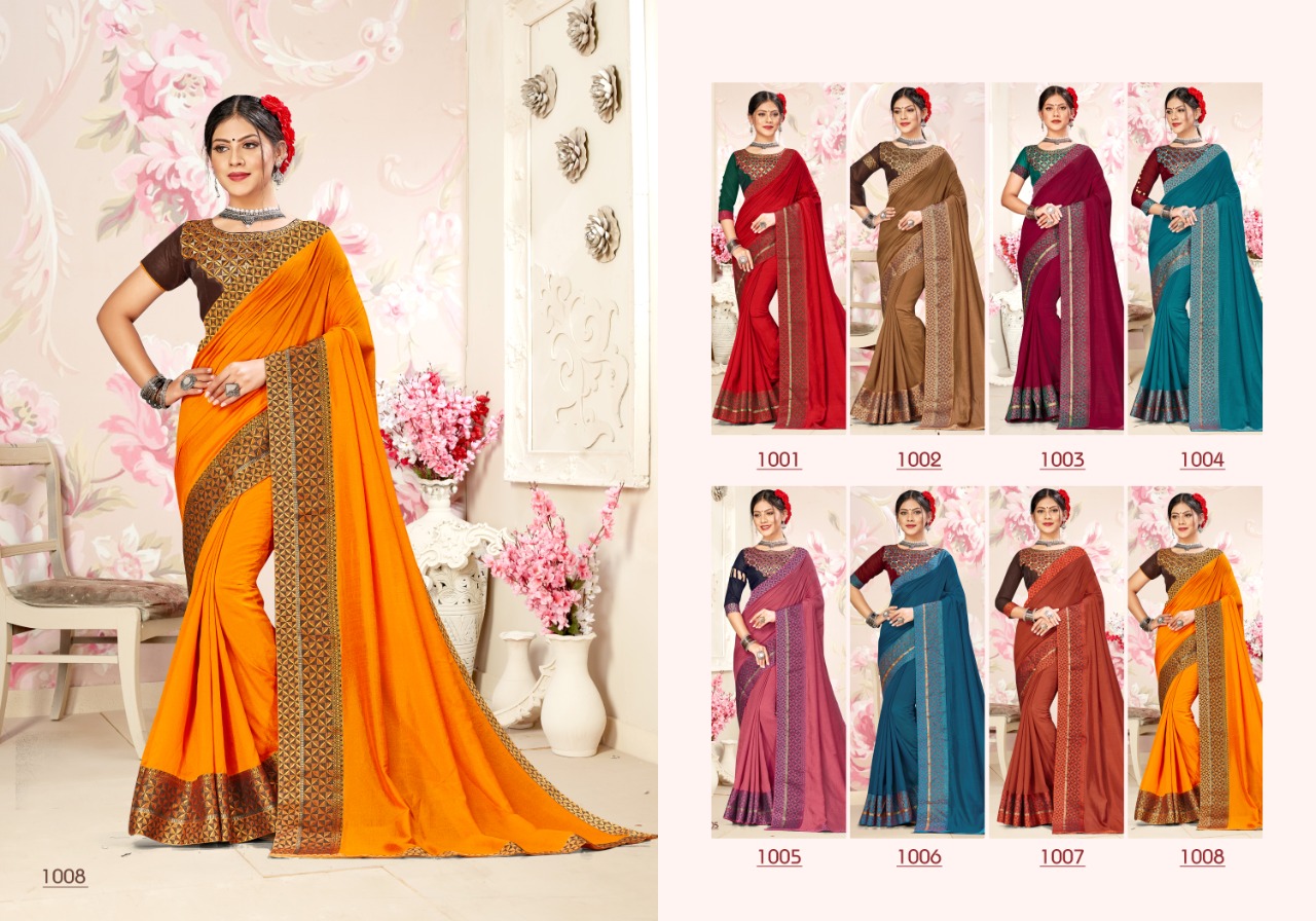 Ranjan Presents  Goldie Festive Wear Sarees Collection