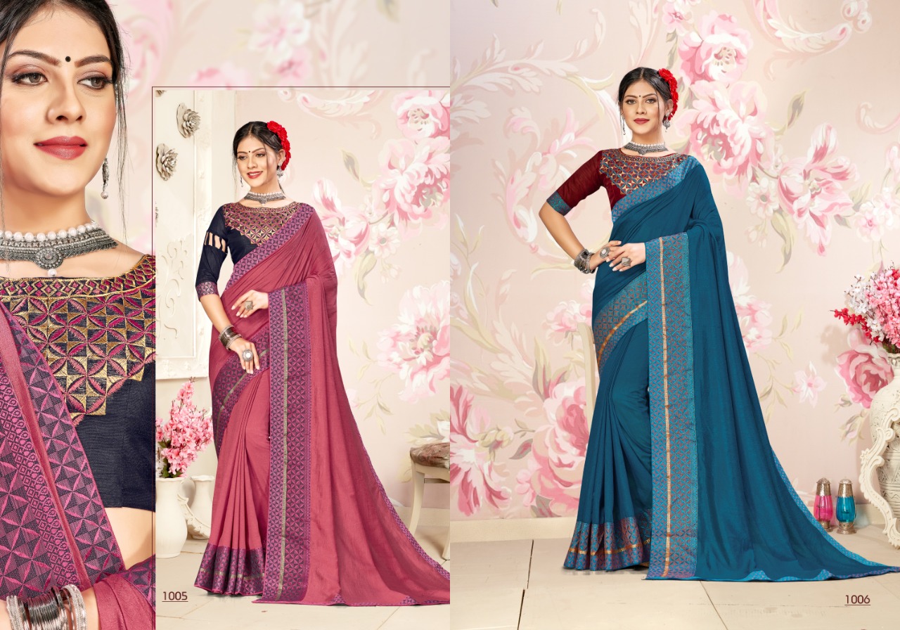 Ranjan Presents  Goldie Festive Wear Sarees Collection